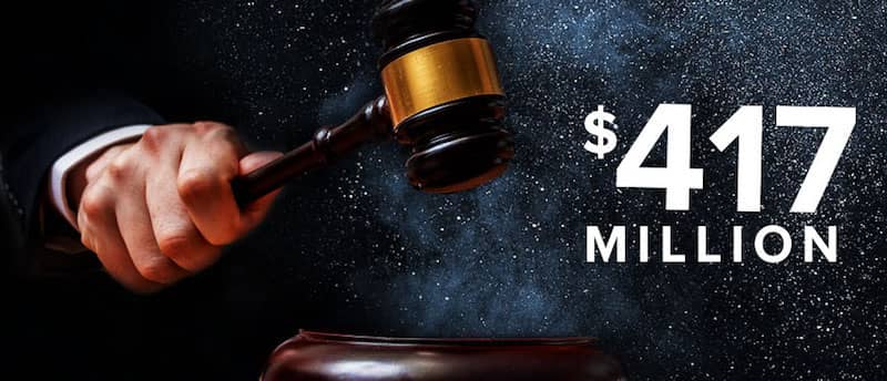 $417 million talcum powder settlement
